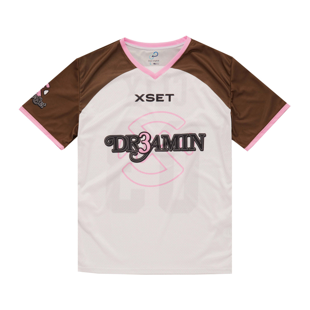 Official XSET x CLIX Dr3amin VNeck Jersey 1 Ice Cream Dr3amin