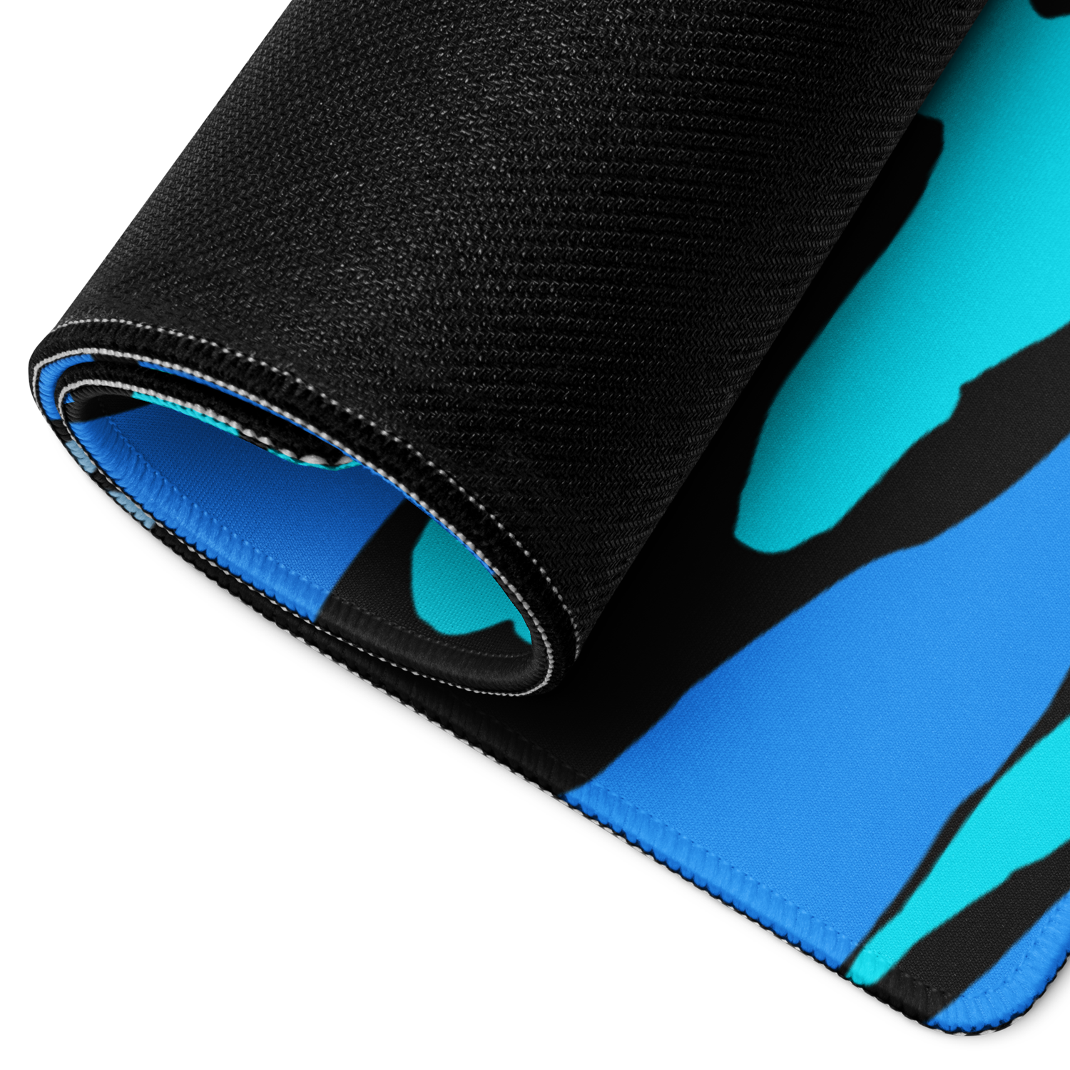 Fax Phantom Blue Camo Gaming mouse pad 36" x 18"