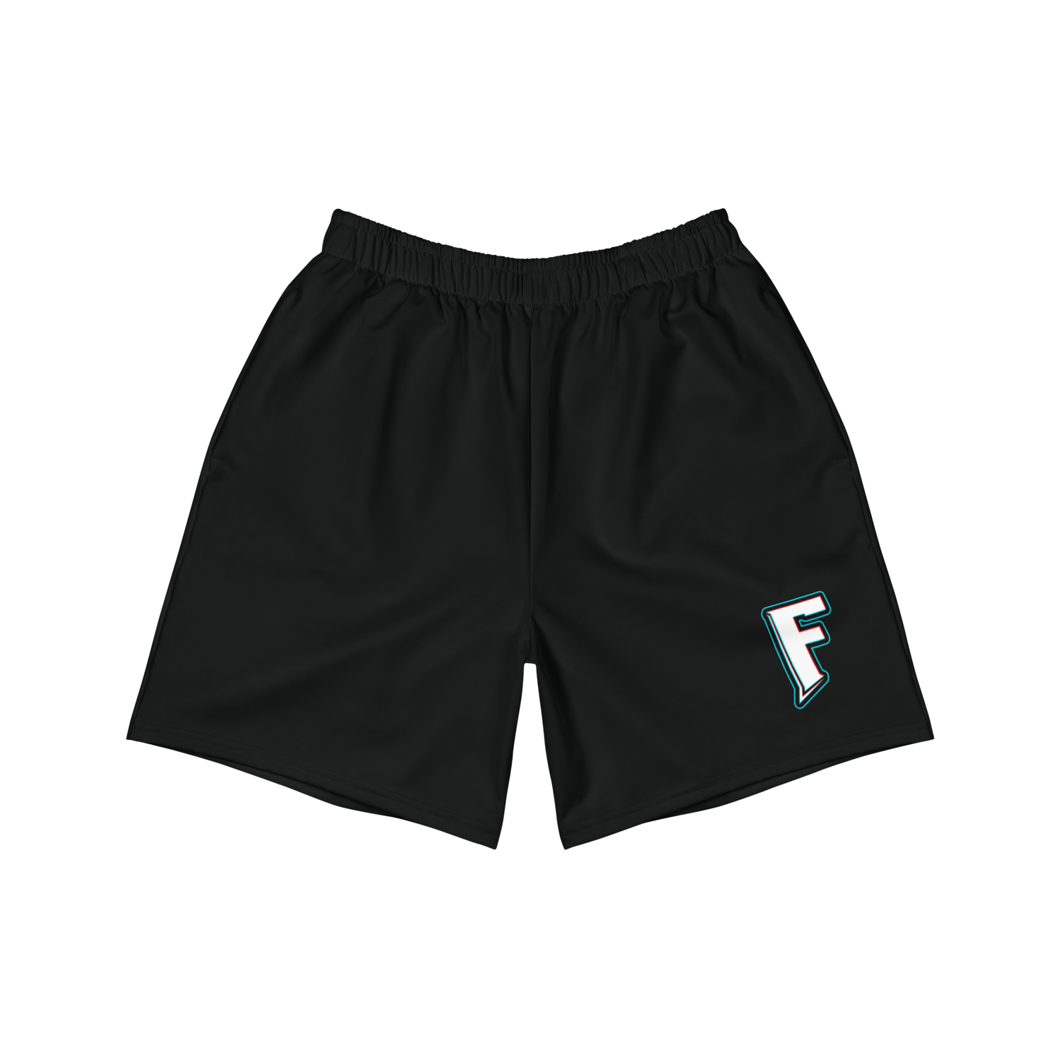 Fax Blackout Athletic Shorts