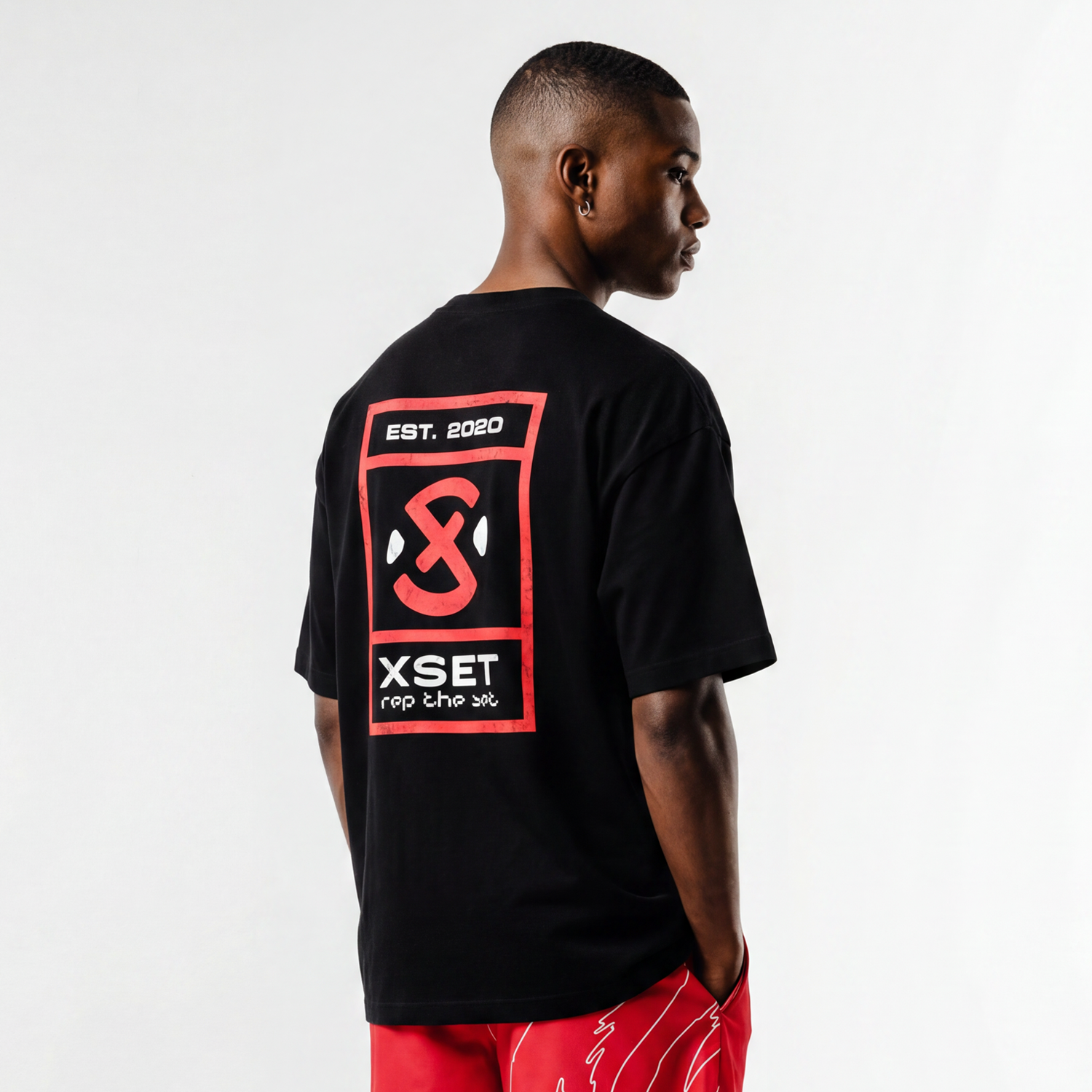Xset Box Logo SS Tee (Black)