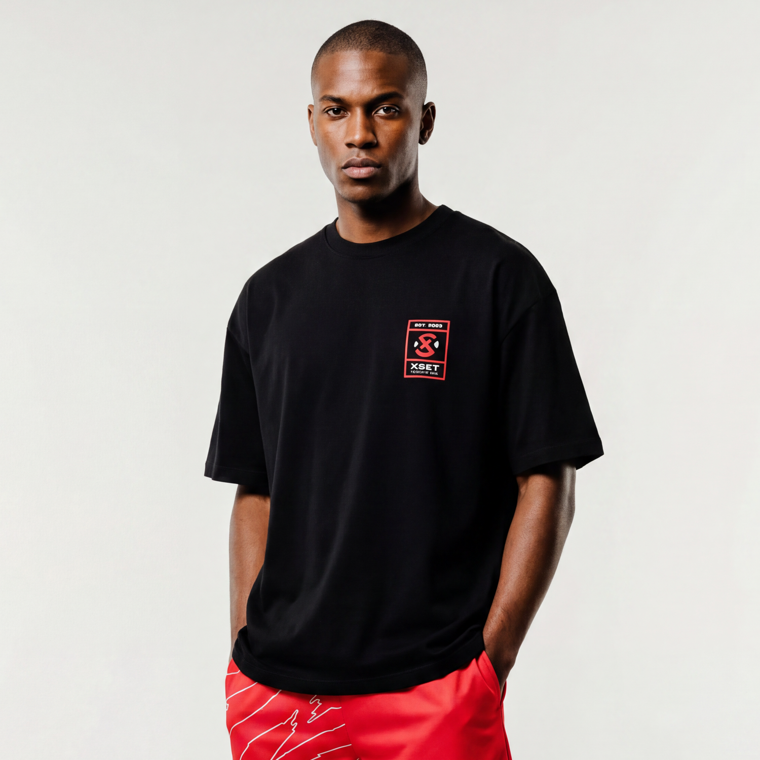 Xset Box Logo SS Tee (Black)