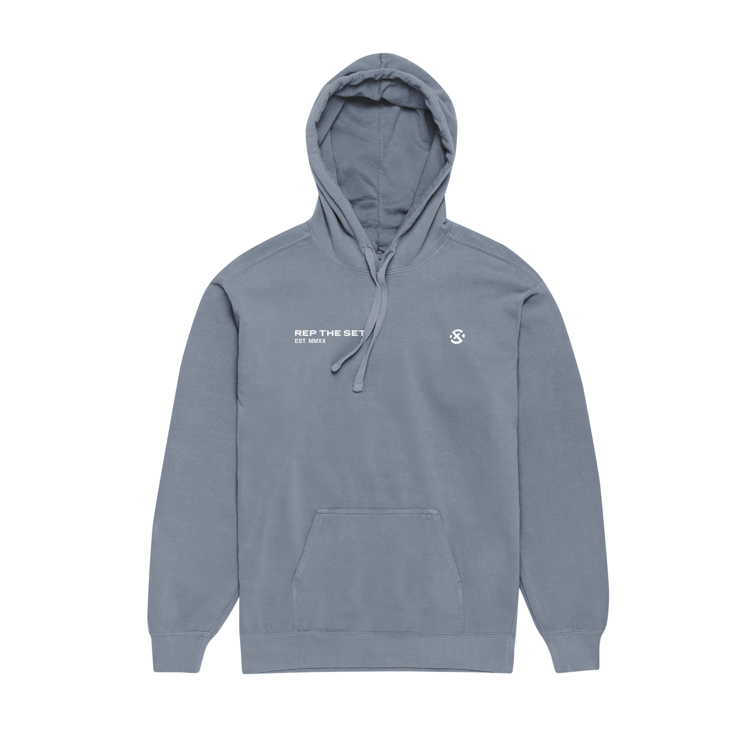 XSET New Core Hoodie - Faded Blue