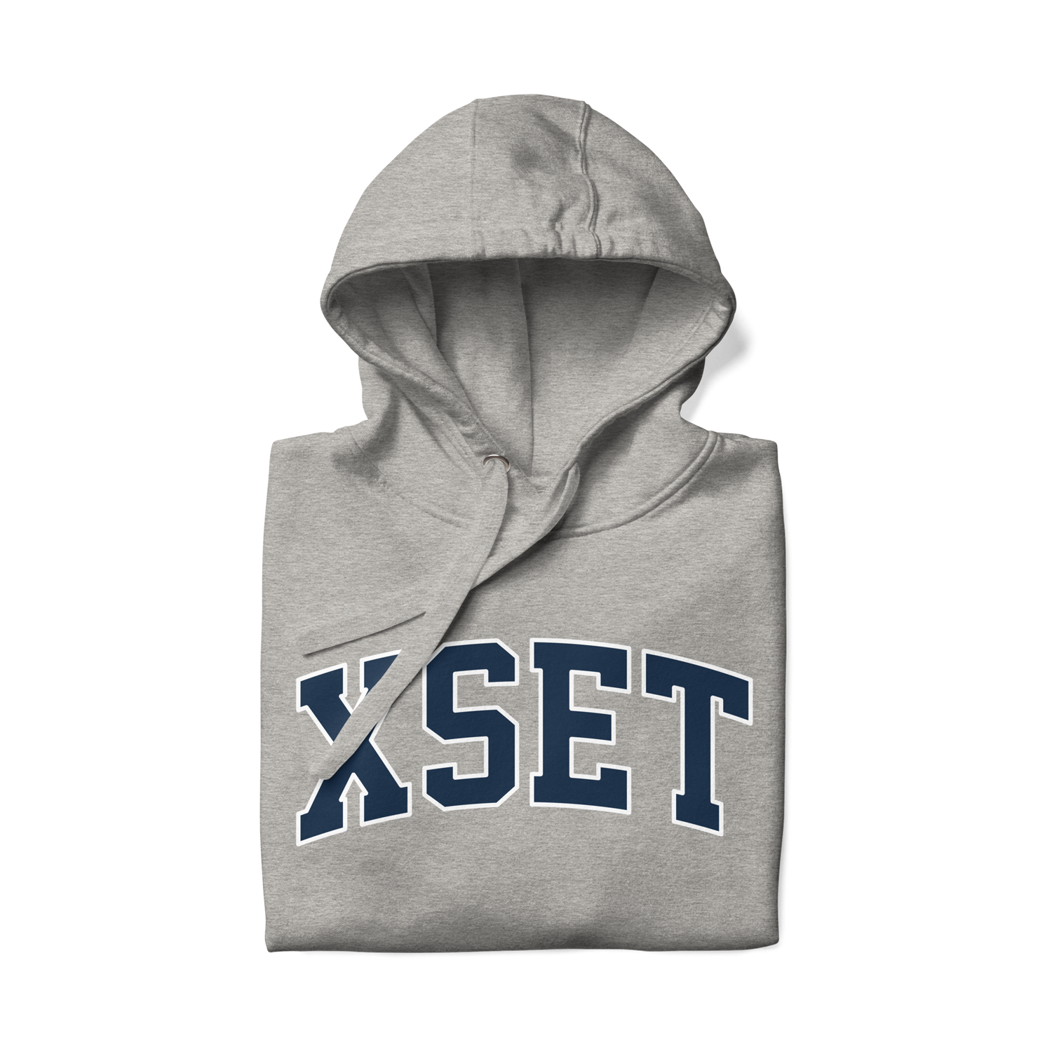 Fall Into The Set Hoodie - Heather Grey