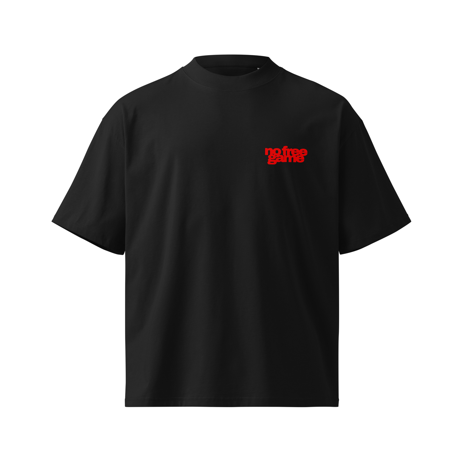 The No Free Game Oversized Tee