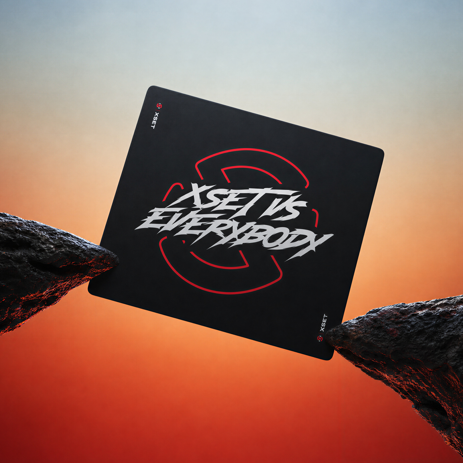 XSET vs Everybody Gaming Mousepad 18" x 16"