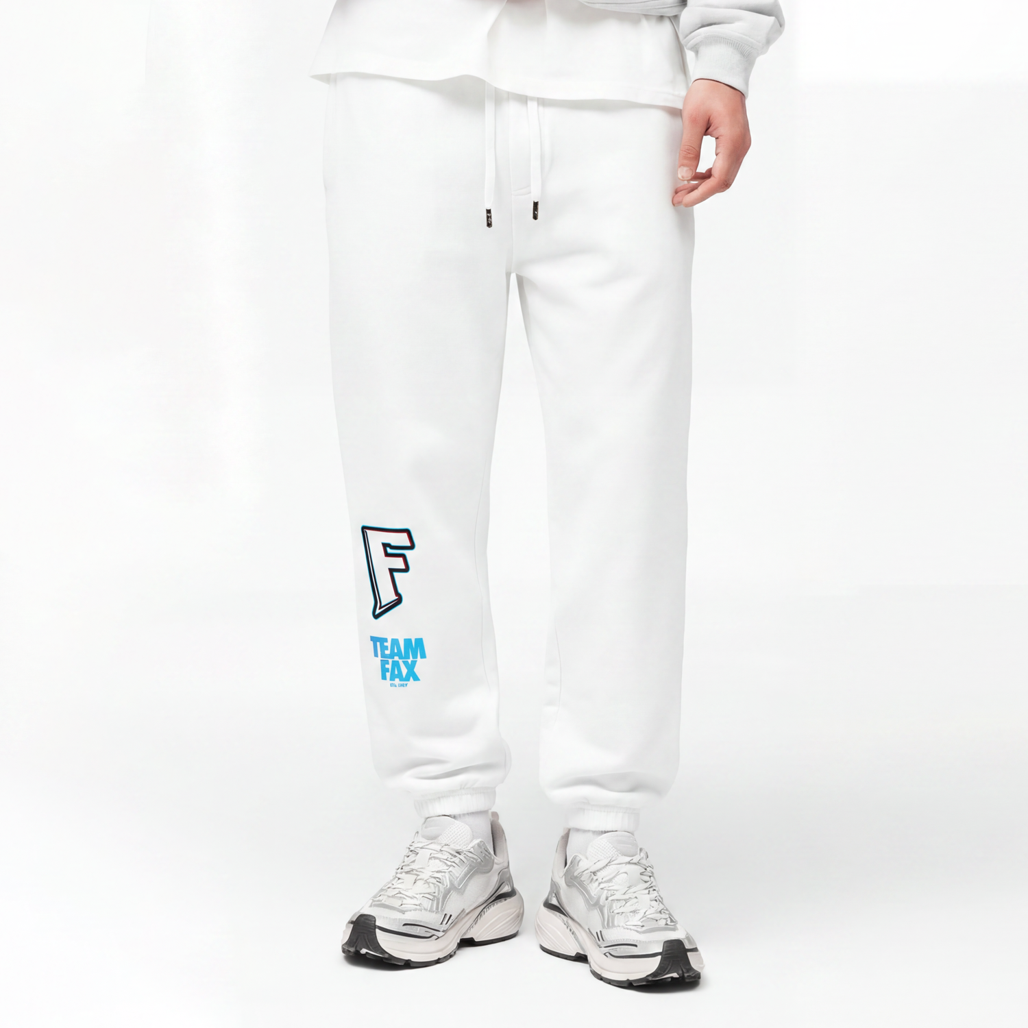Team Fax Sweatpants (White)