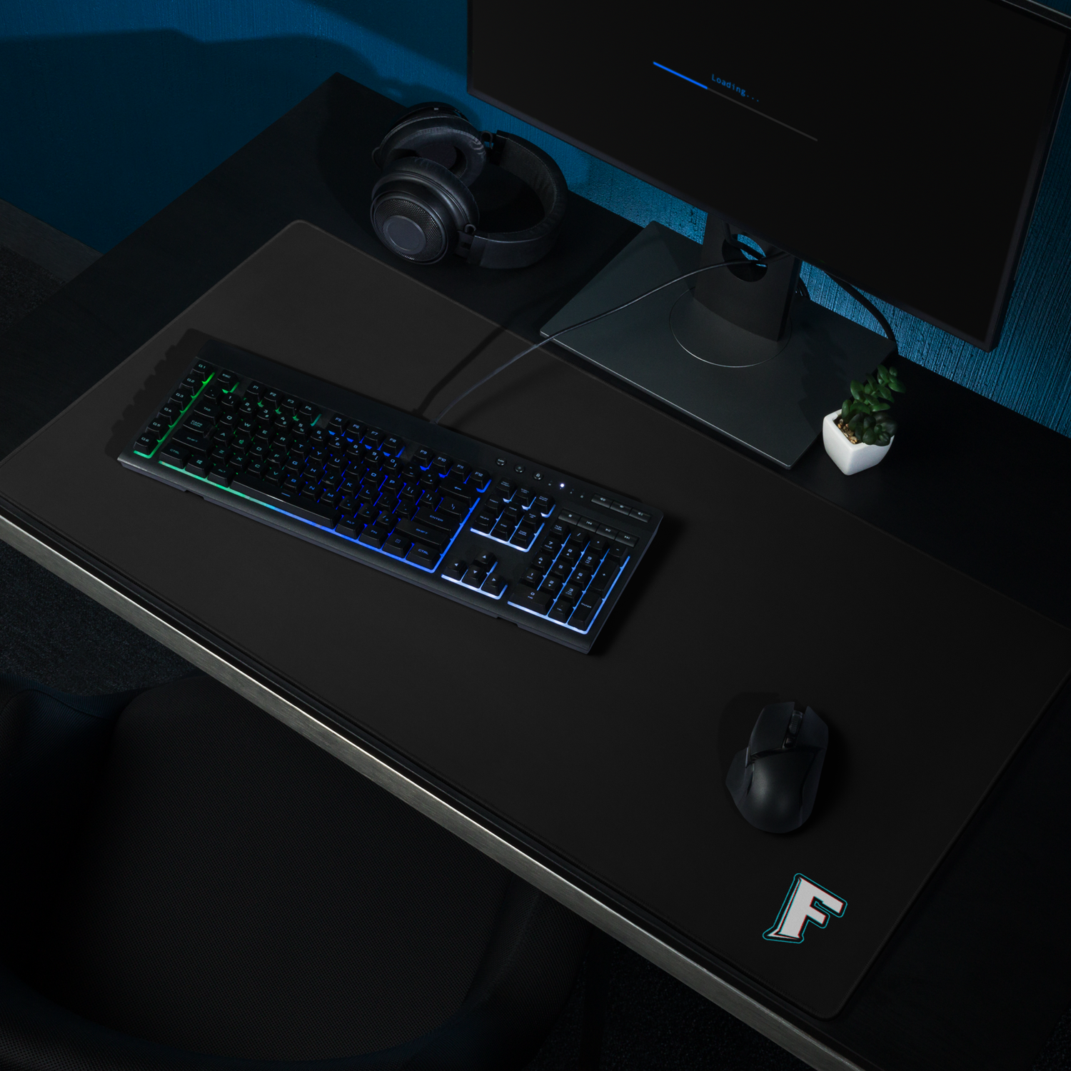 Fax Blackout Gaming mouse pad 36" x 18"