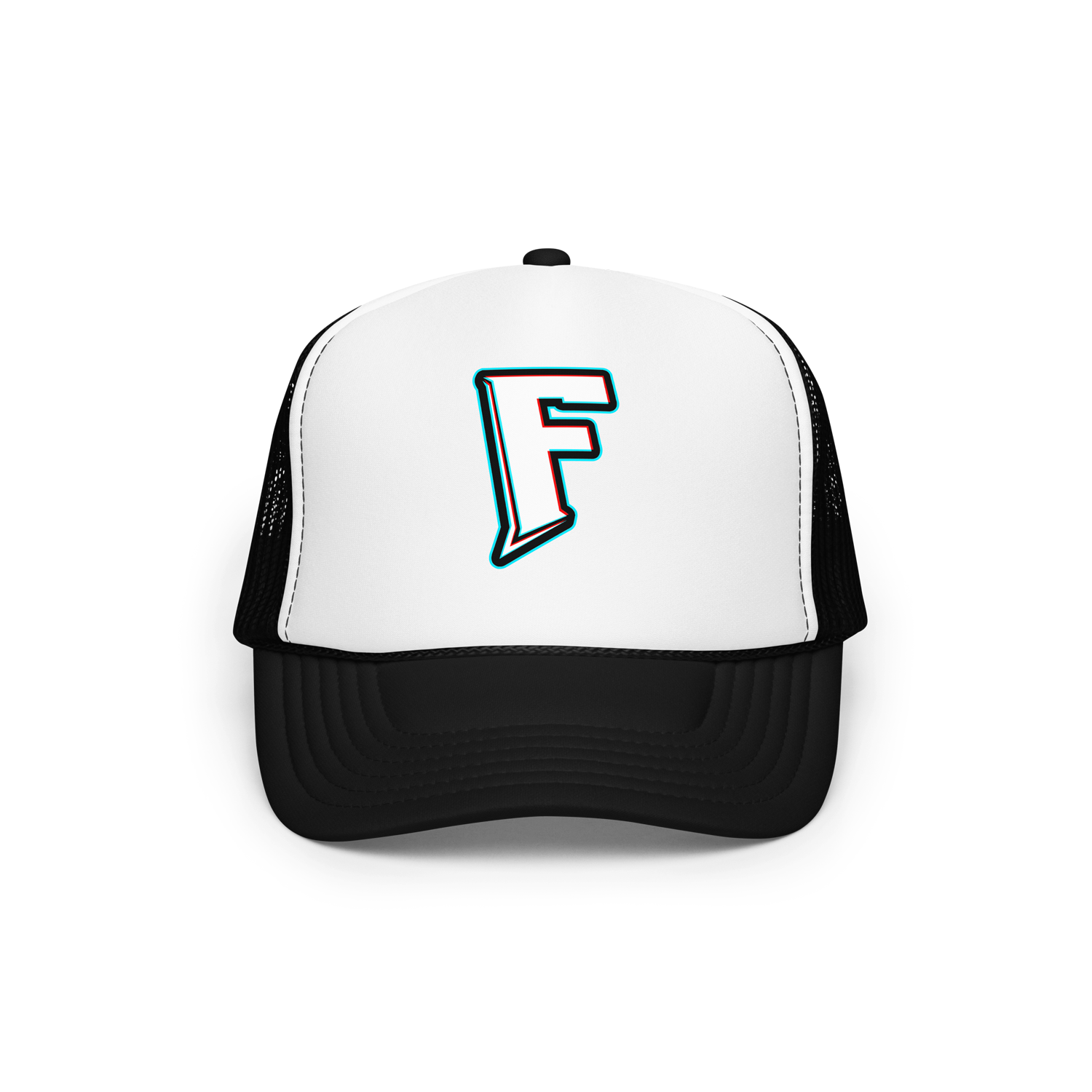 Fax Logo Foam trucker hat (Black)