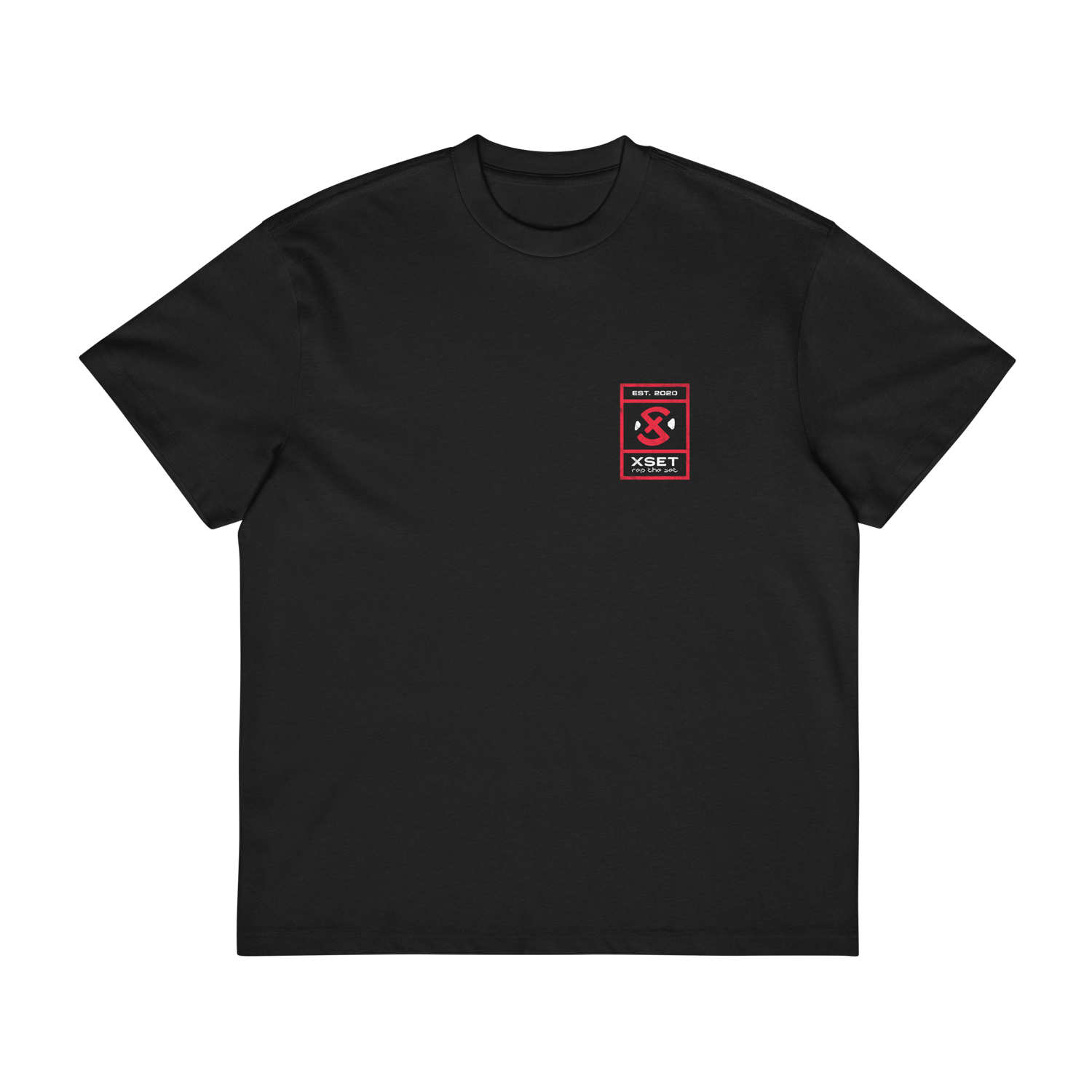 Xset Box Logo SS Tee (Black)