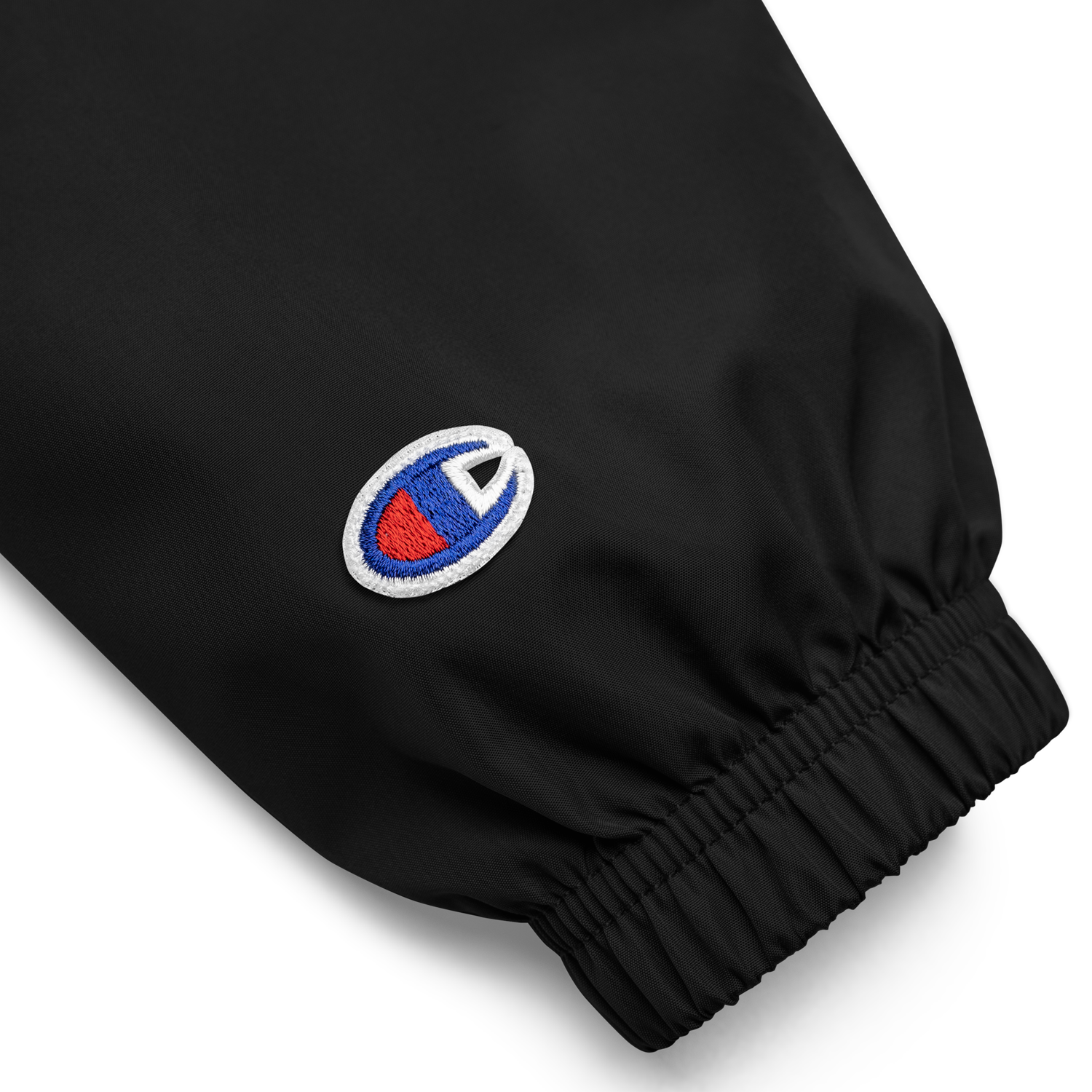XSET Embroidered Champion Packable Jacket - Black