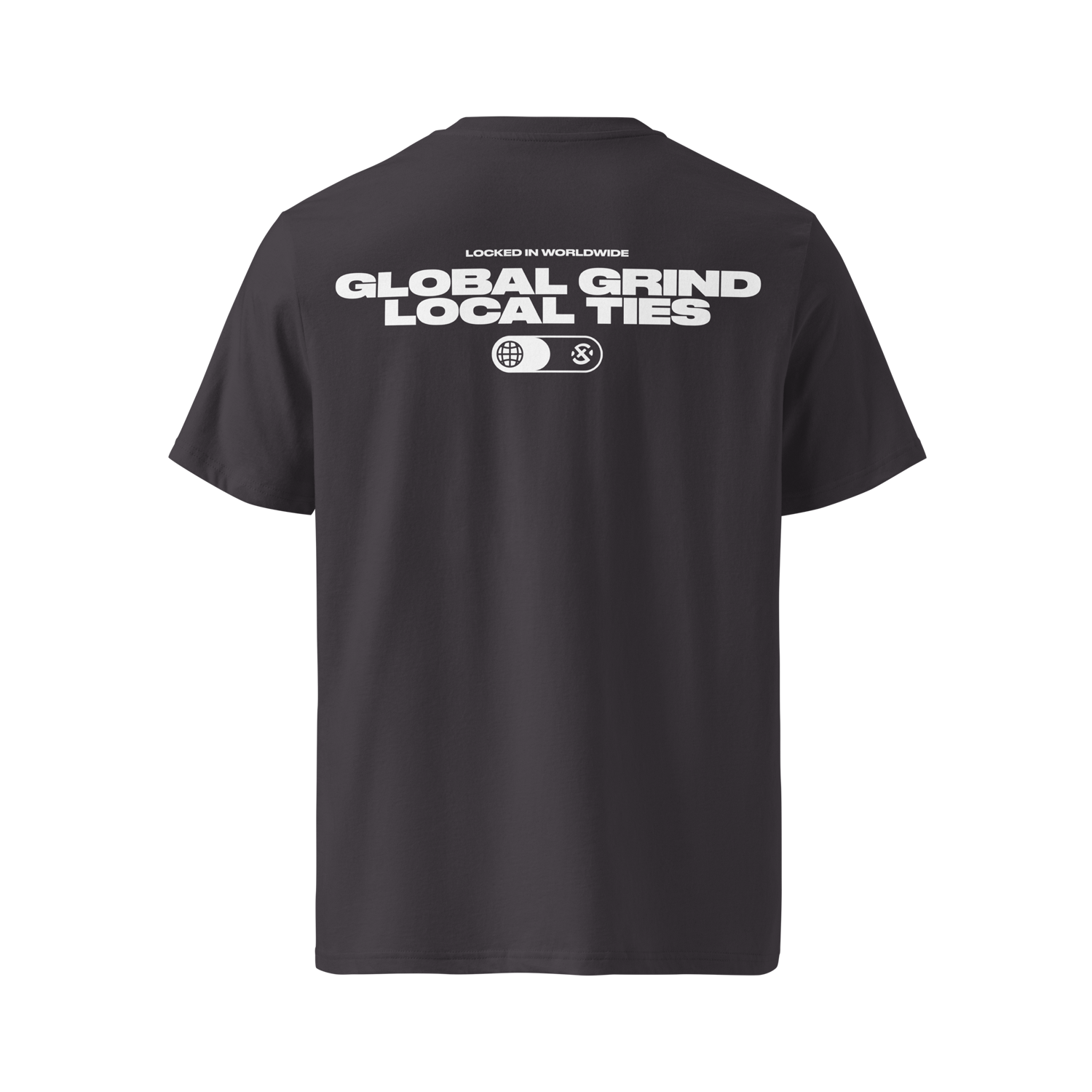 Global Grind Tee - Faded Black