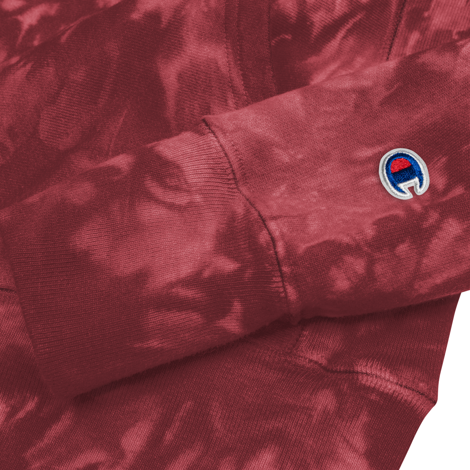 The Crimson Chaos Xset x Champion Embroidered hoodie