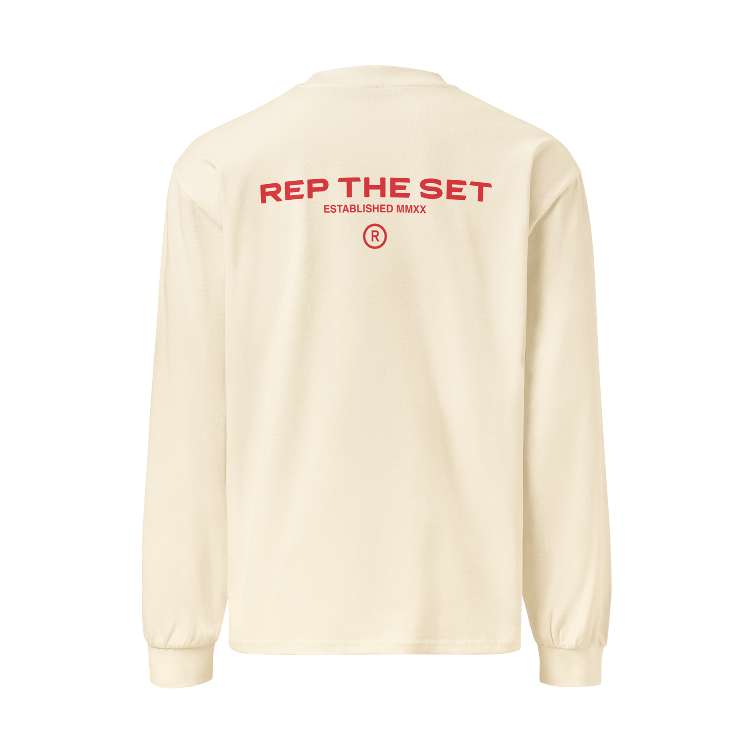 Core heavyweight long sleeve shirt - Cream