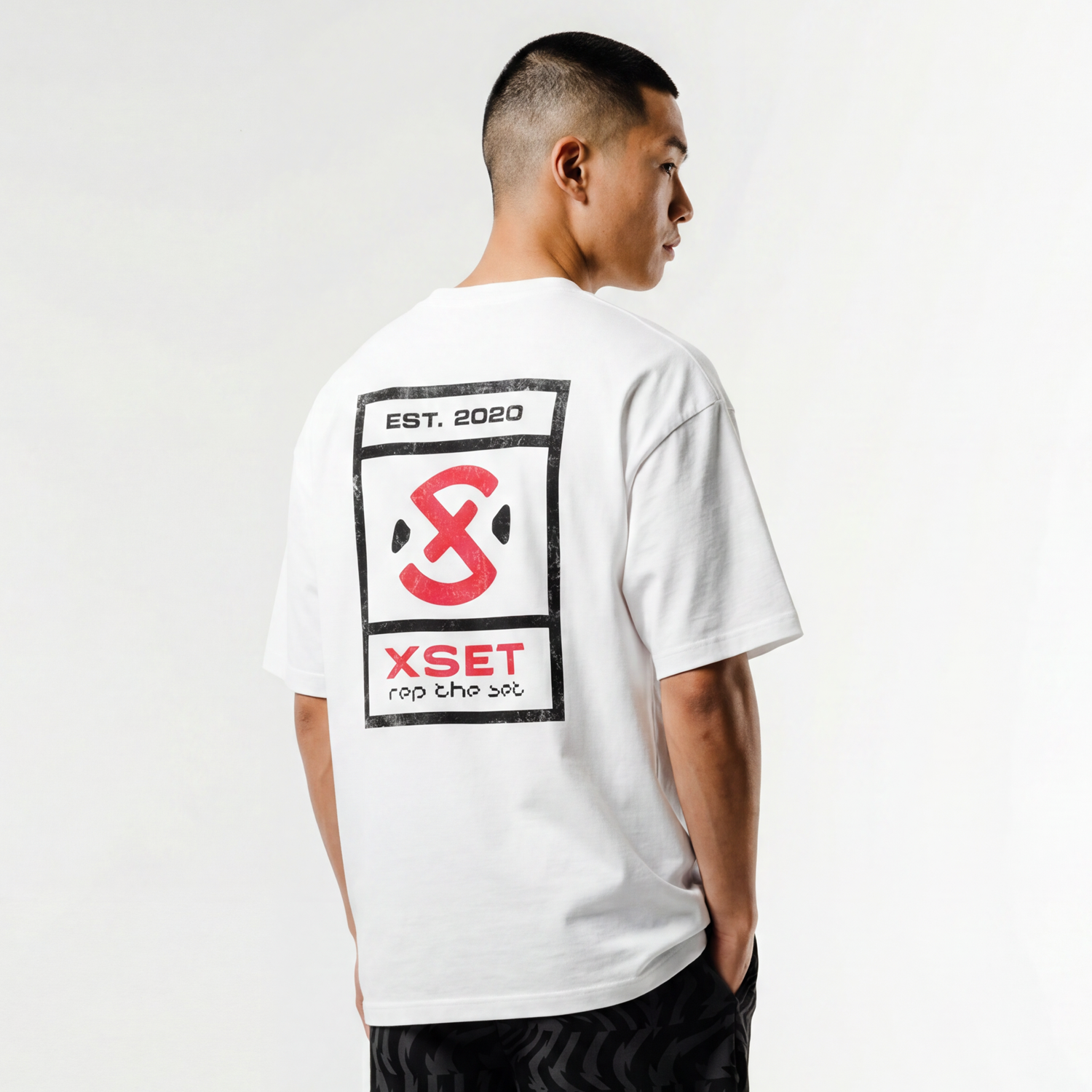 Xset Box Logo SS Tee (White)