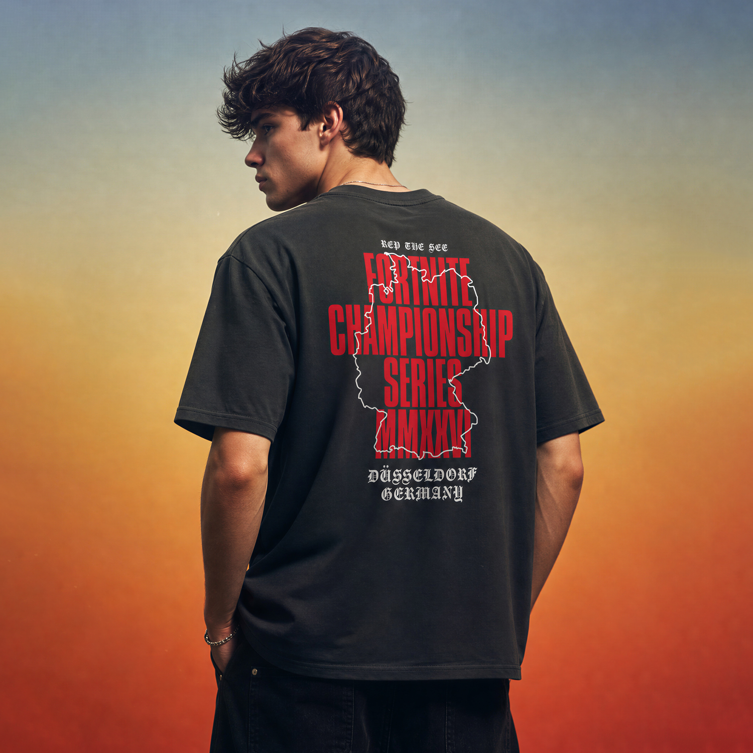 XSET VS Everybody Tee (Faded Grey)