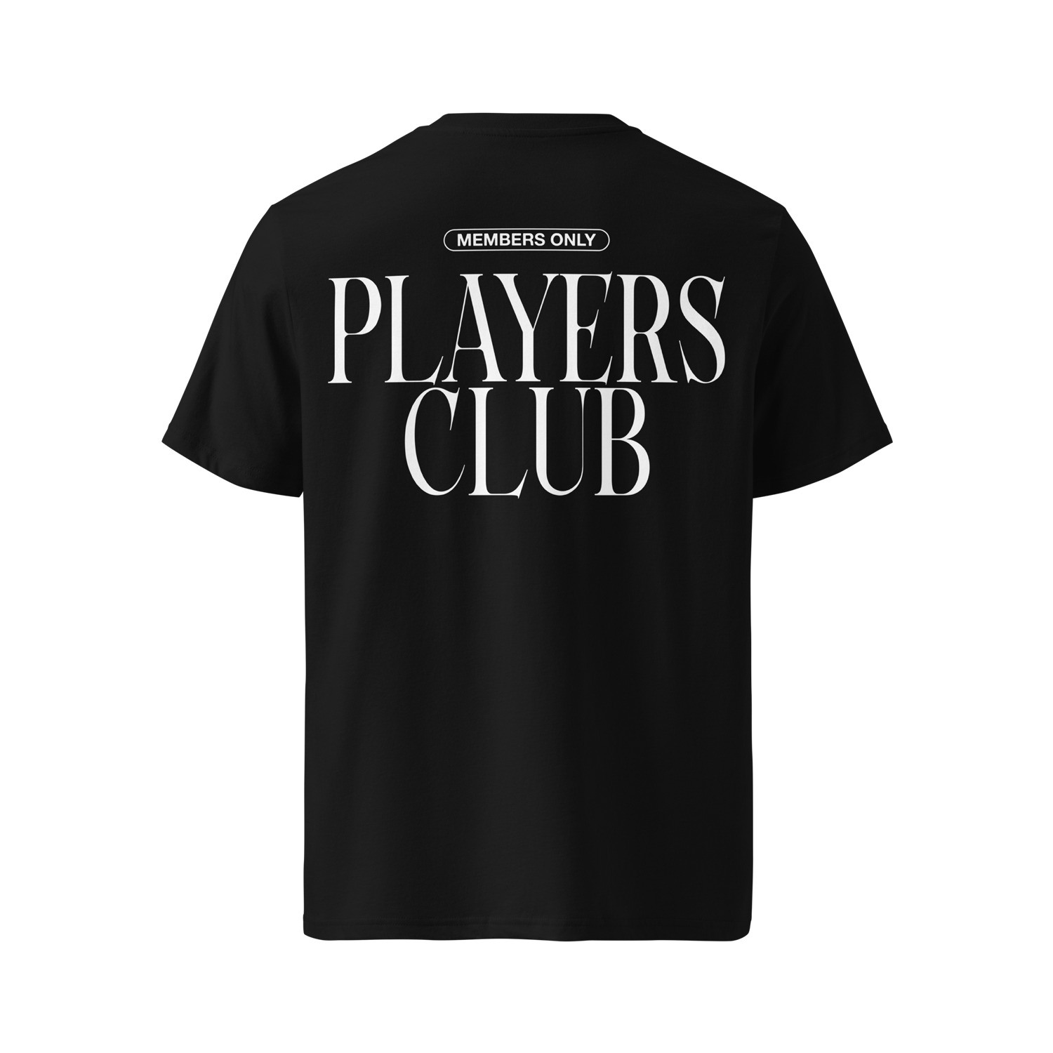 The Players Club Tee - Black