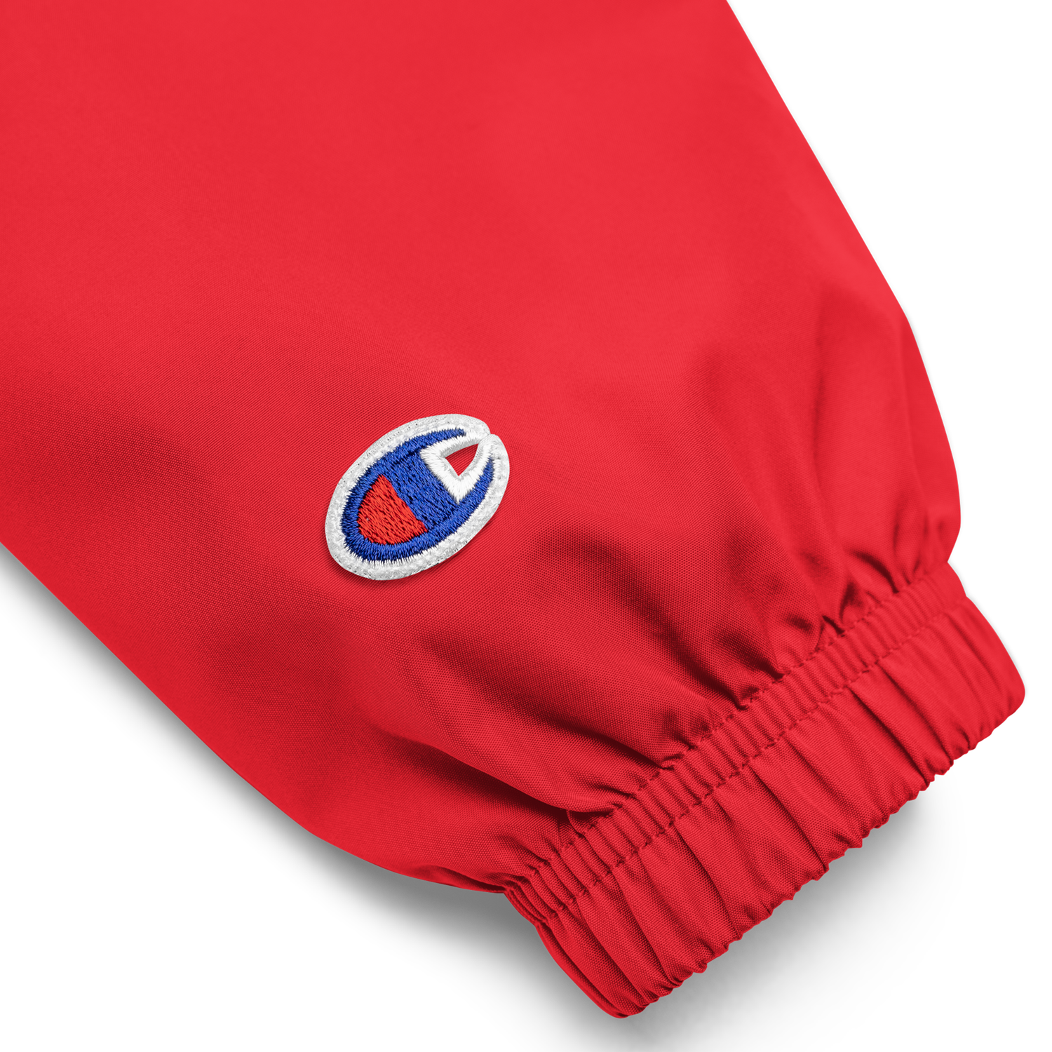 XSET Embroidered Champion Packable Jacket - Red