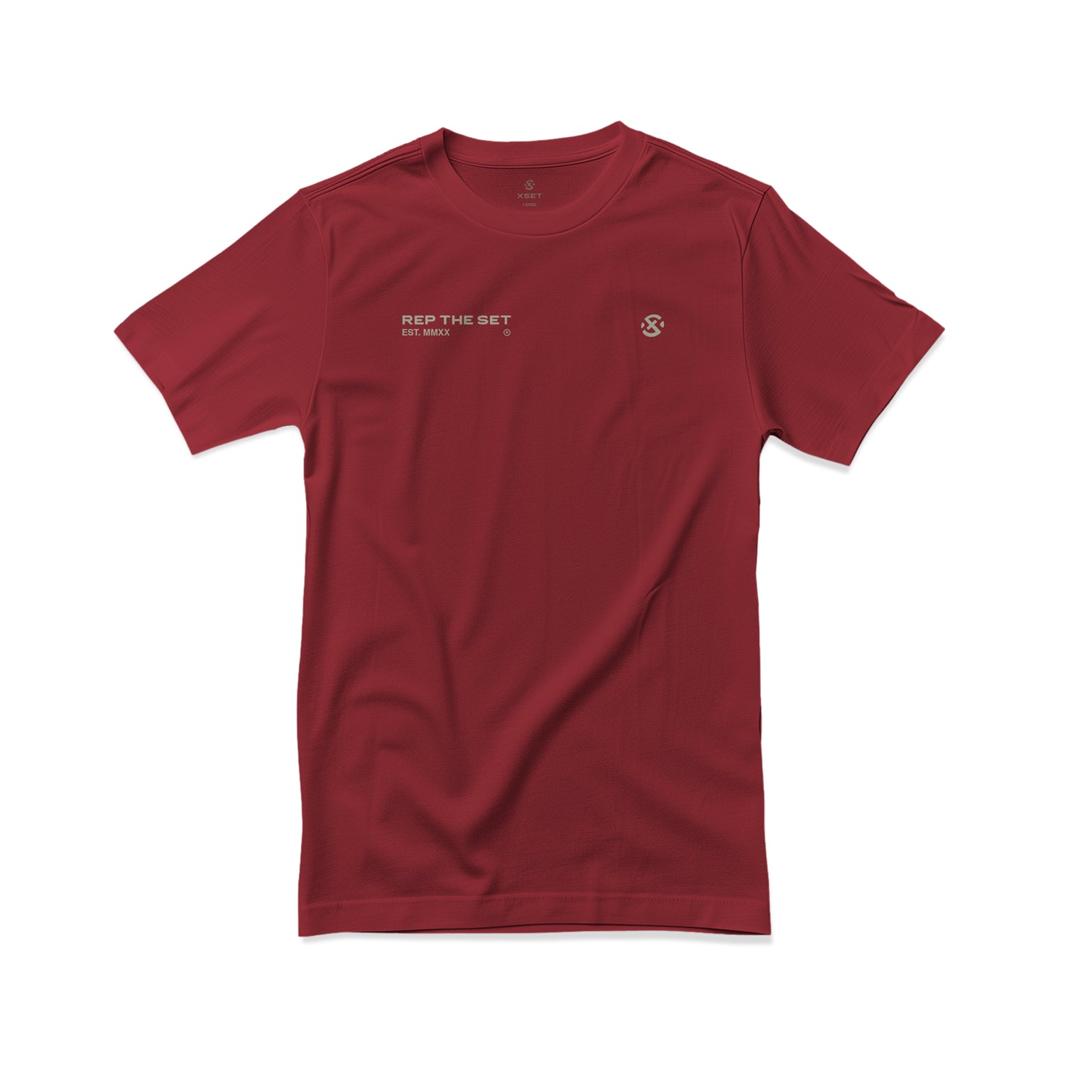 Heavyweight Core Tee - Crimson