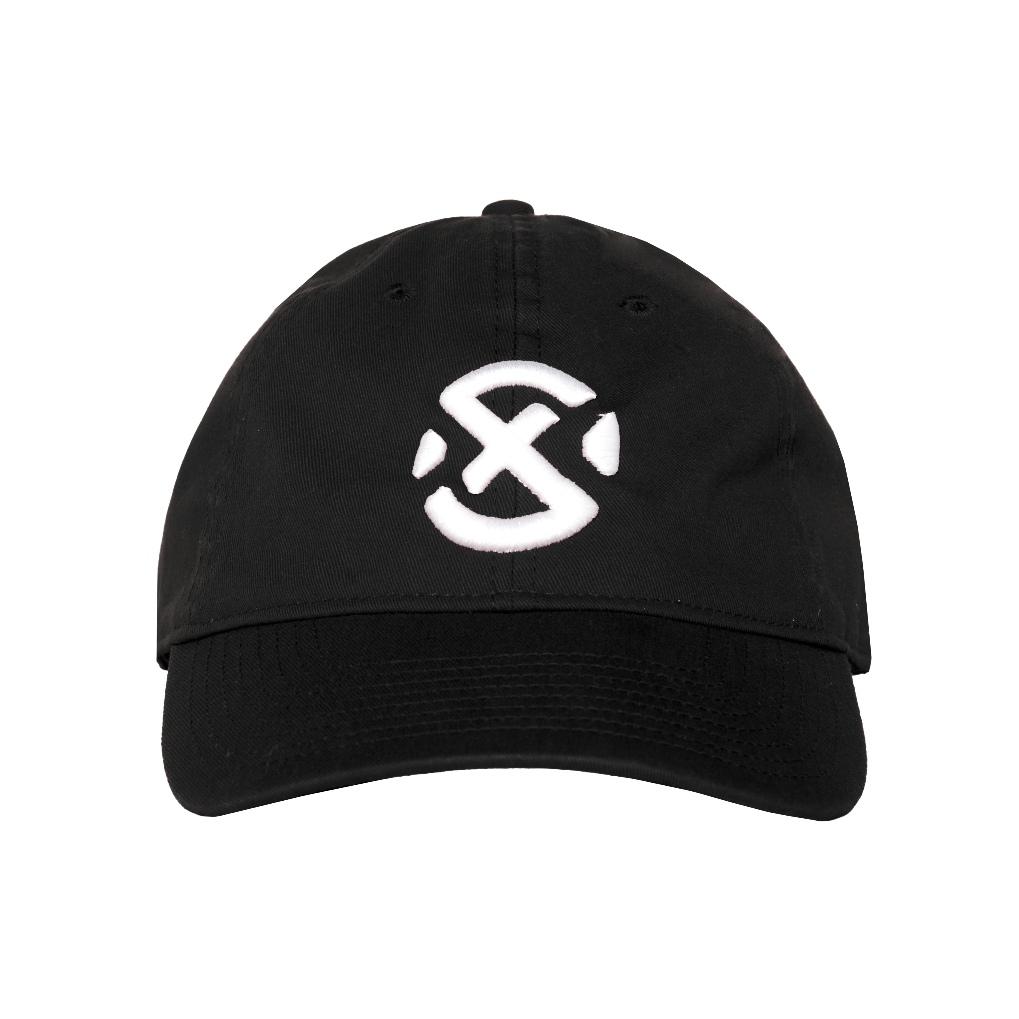 XSET CORE LOGO DAD HAT BLACK