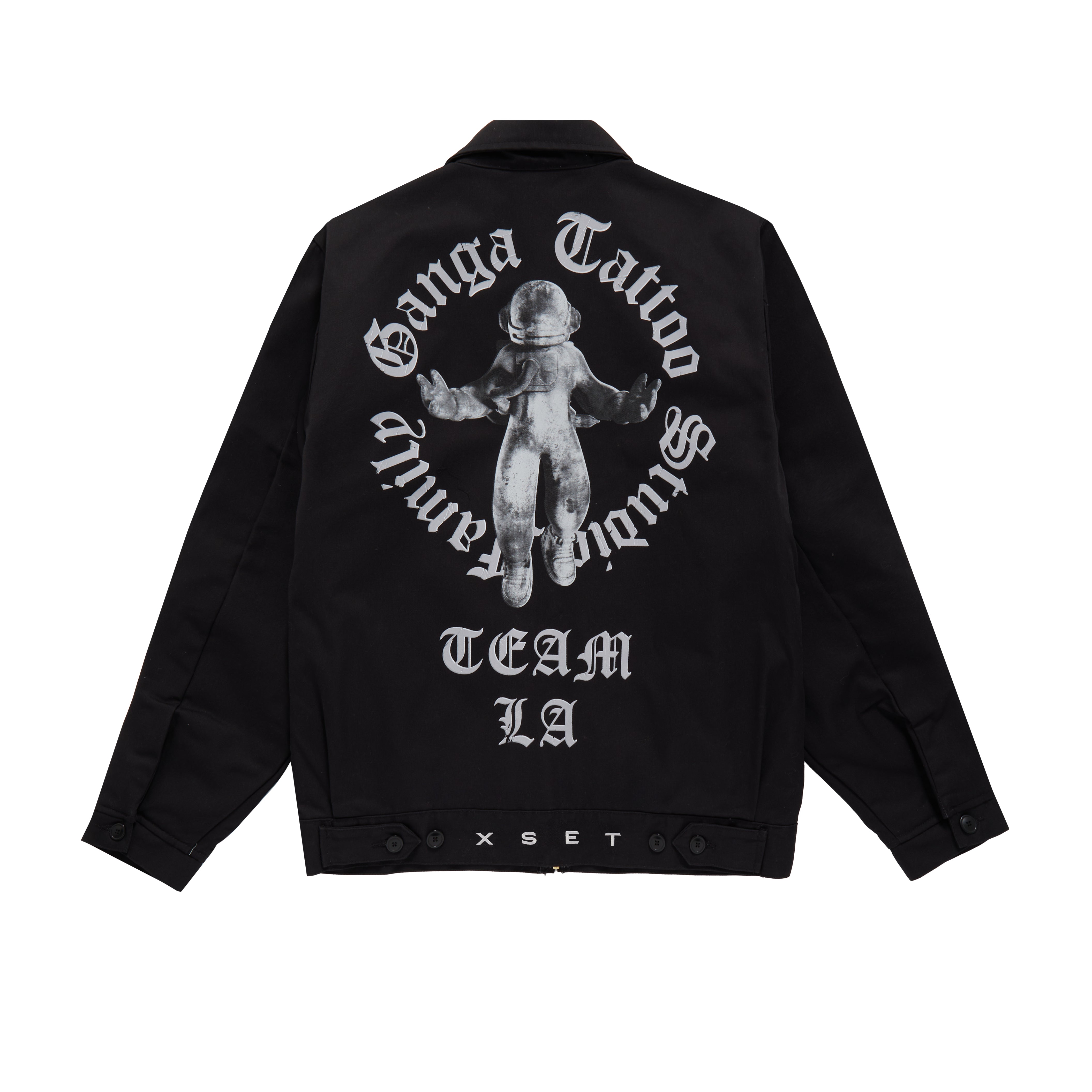 XSET X GANGA STUDIO FAMILY ZIP-UP JACKET